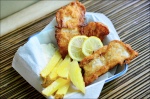Today I Made: Beer-Battered Fish w/ Oven Baked Fries